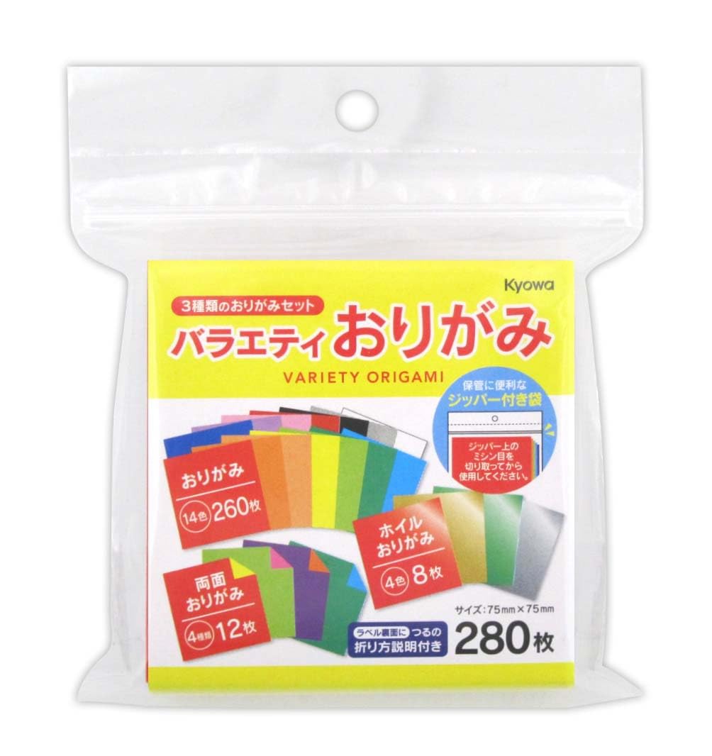 Amazon.co.jp: 協和紙工 バラエティおりがみ 小 280枚×240入 : ホビー
