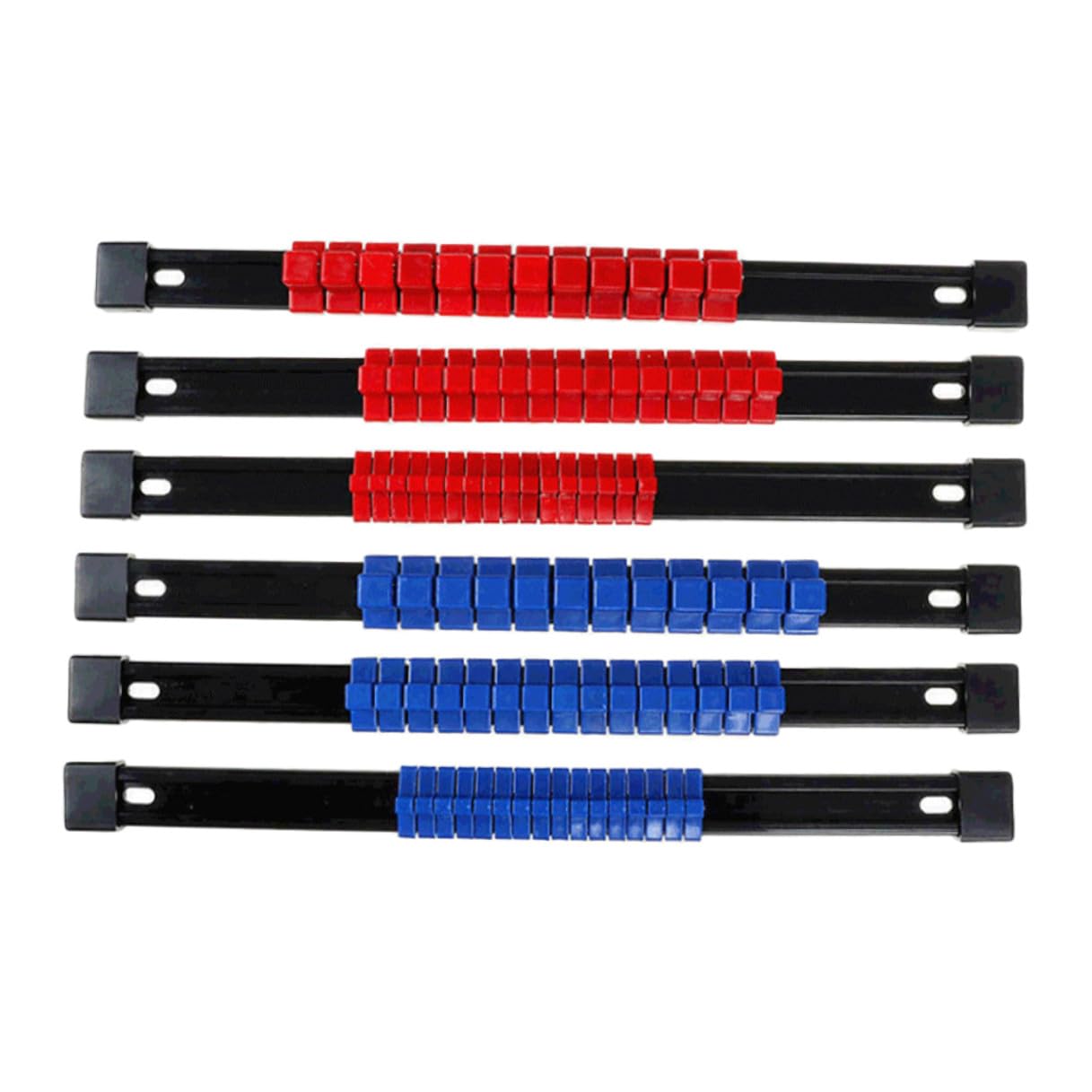 Organisateur de douilles 1/4 3/8 1/2 support plastique et fer boîte à outils