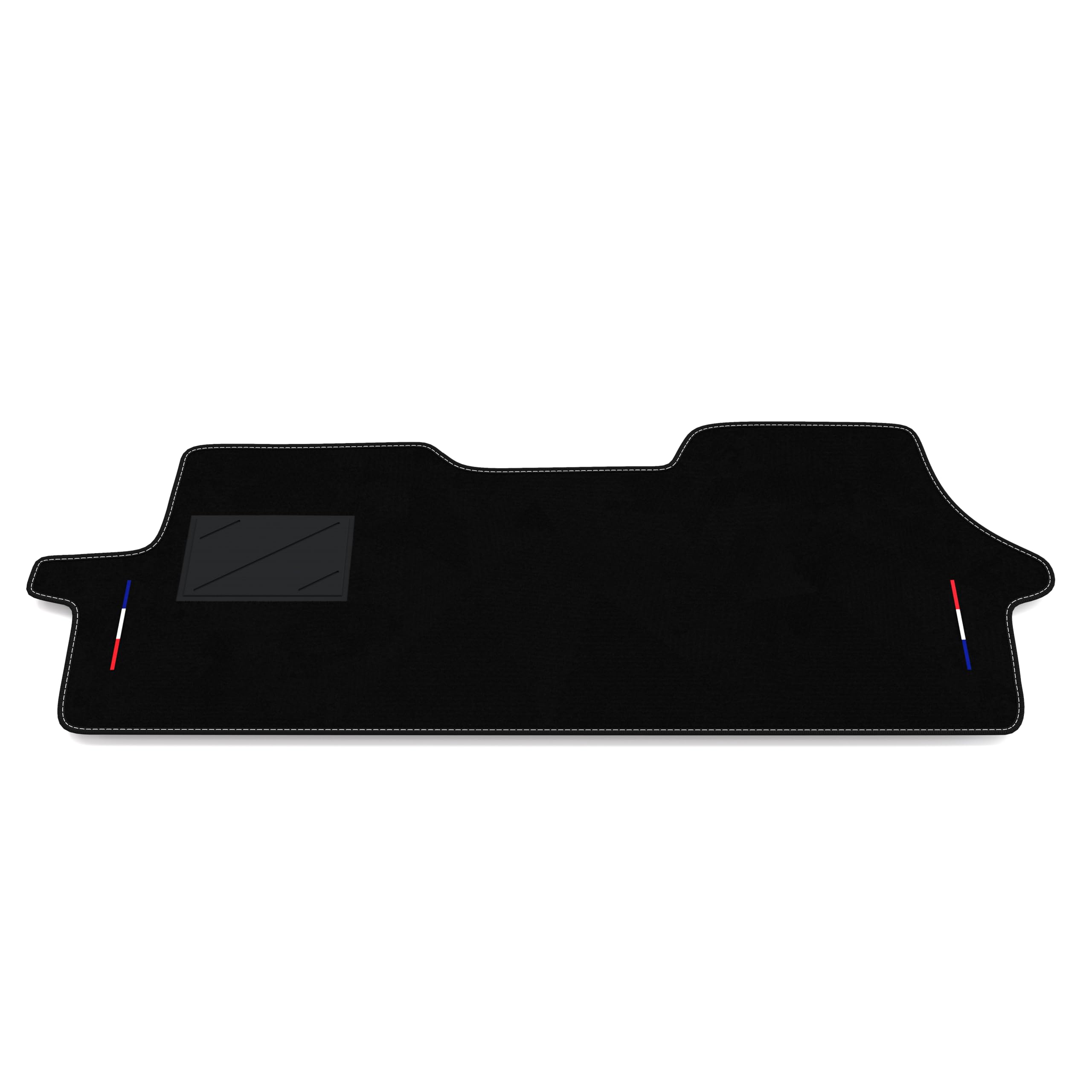 Kit Tappetini Auto compatibili con Peugeot Boxer 2014-2025 | Set Tappeti in Moquette, Bandiera Francia, Tappeto auto su misura