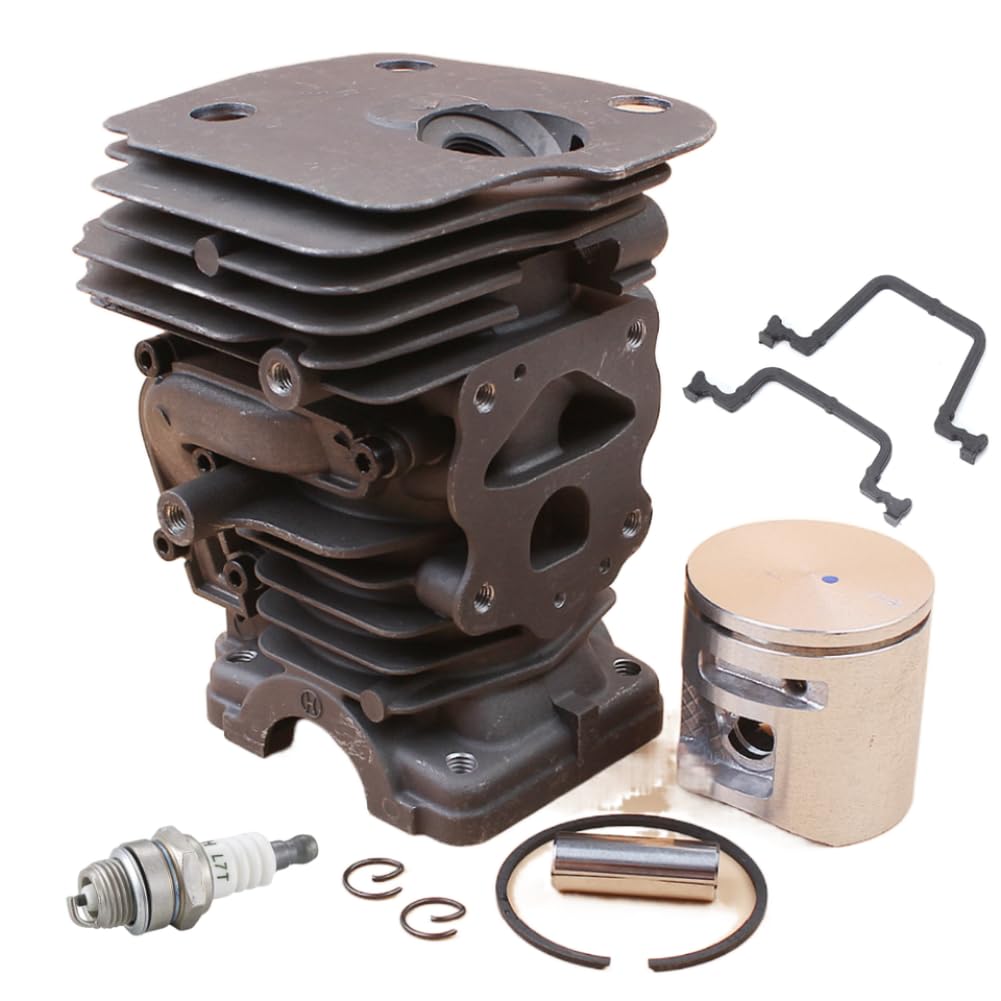Wztvhdagw Onecolor 44Mm Cylinder Piston Kit For S Engine 445 445E 450 450E Cs2250 Cs2245 Chainsaw Motor Replacement Compatible With Garden Tool Models