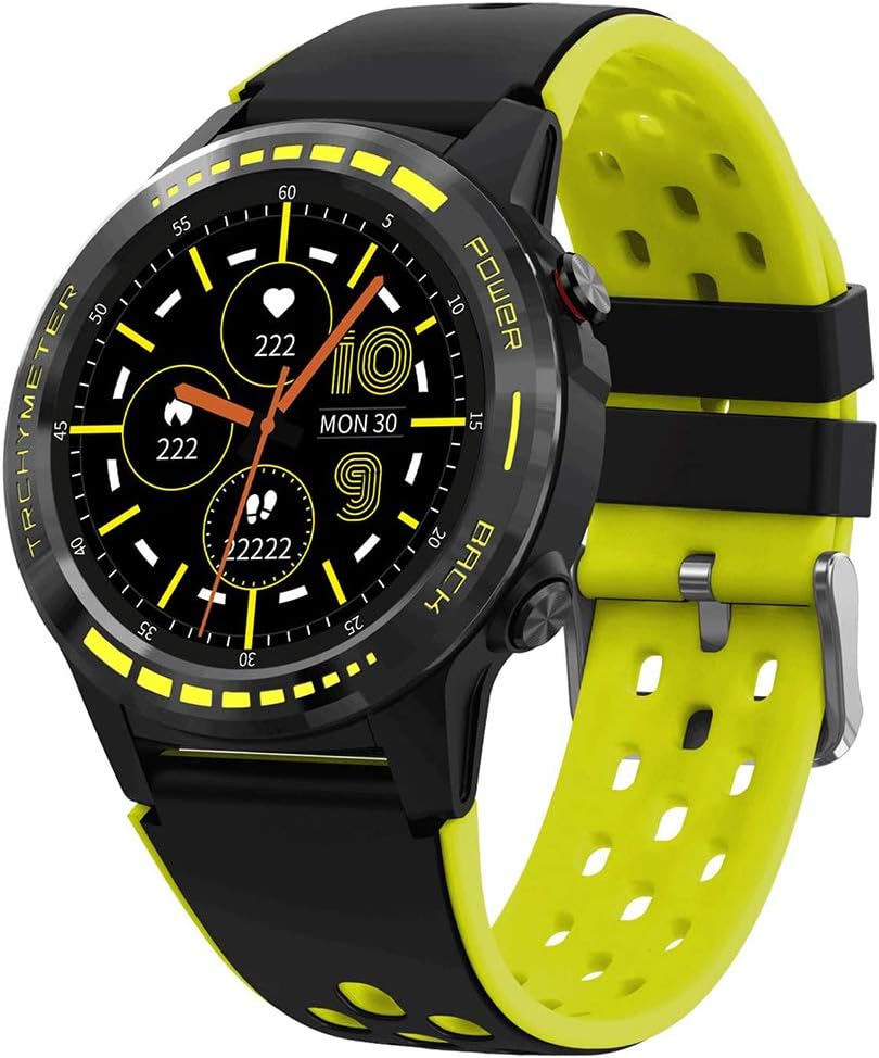 Smart Watch (GPS + Barometer + Altimeter + Compass), Full HD Touchscreen, All-Day Heart Rate and Activity Fitness Tracker, Pedometer, Calorie Counter, Sleep Tracker, Bluetooth smartwatch …