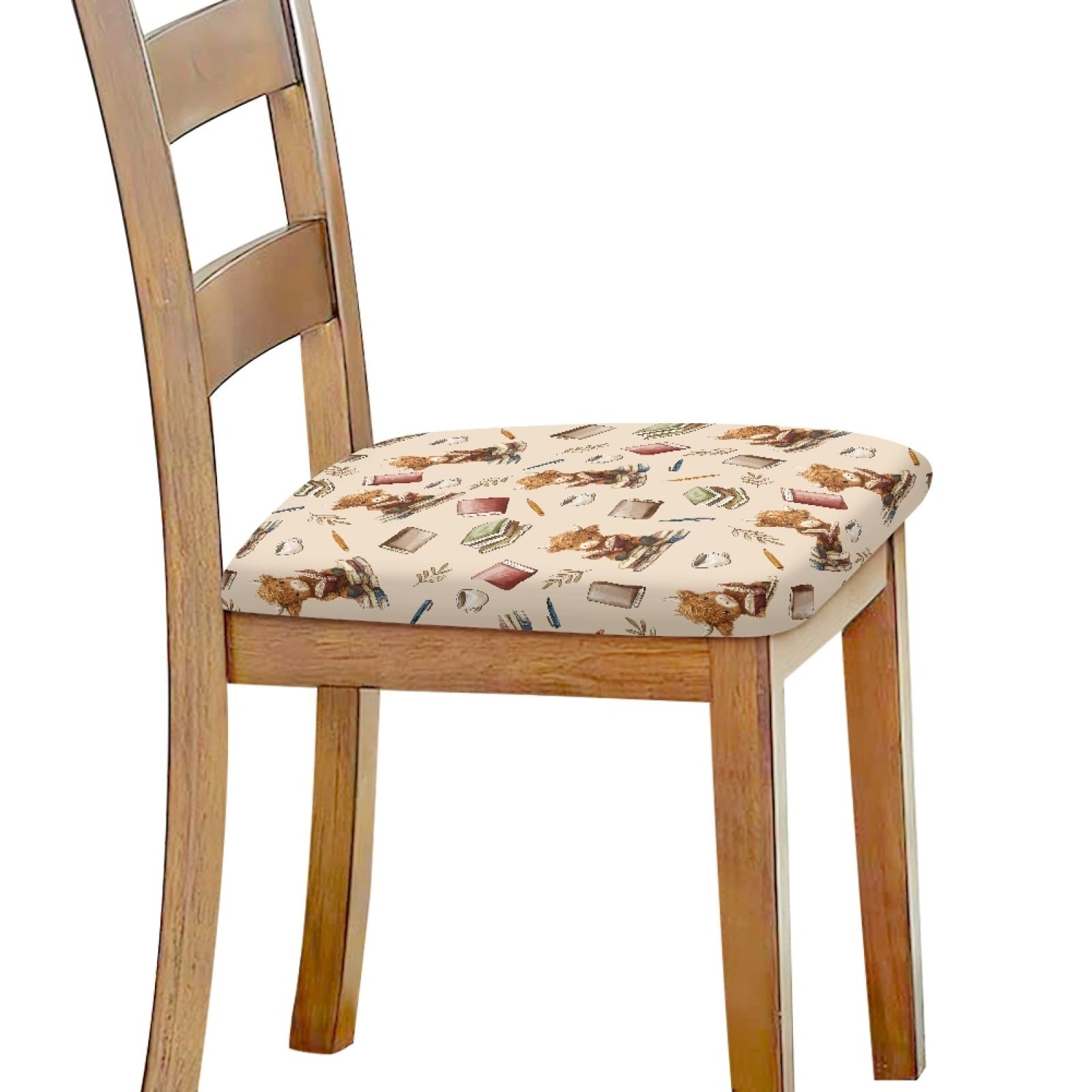 Fundas Sillas Vaca Cojines para Sillas Comedor Elásticas, Funda De Silla Extraíbles Y Lavables, Protectores De Asiento para Banquetes, Cocinas, Fiestas.