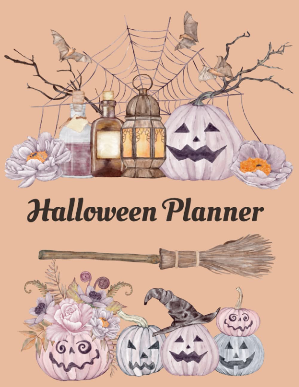 Halloween Planner: The Ultimate Halloween Planner, 8.5"x11", 110 pages