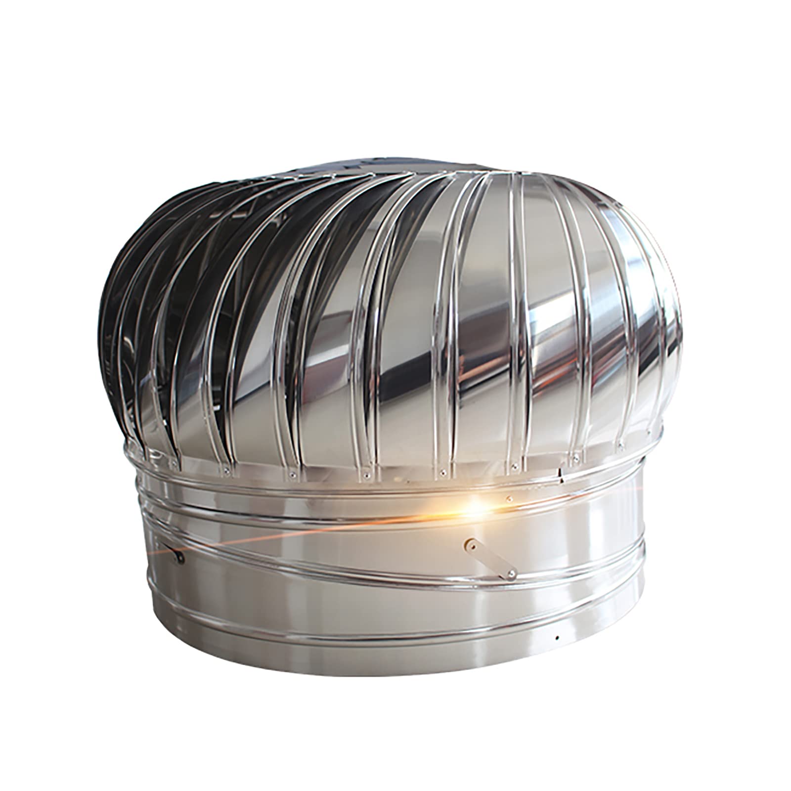 Roof Vent Pipes Chimney Caps Rotating Chimney Cowl 304 Stainless Steel Ventilator Turbine Weatherproof Small Animals And Debris Will Not Enter The - View #4