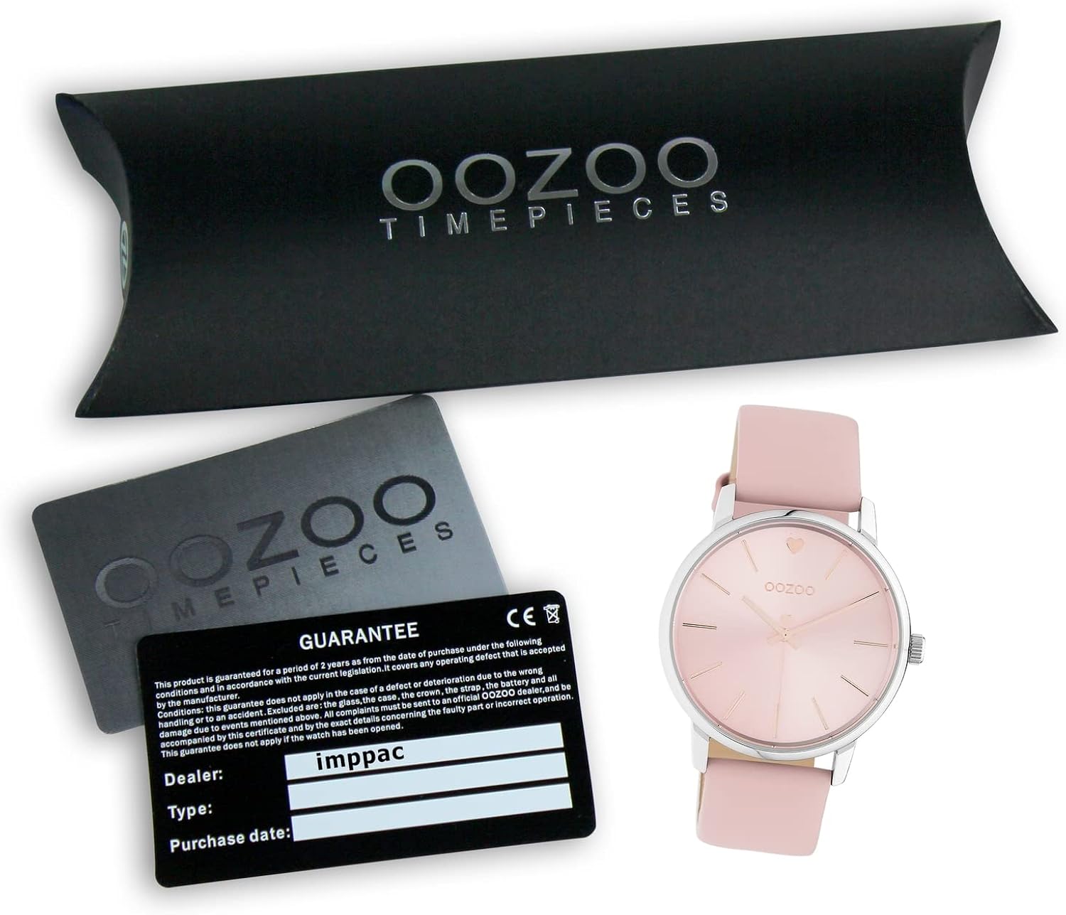 OOZOO Timepieces C10926 - Orologio da polso da donna con cinturino in pelle da 20 mm, di alta qualità per donne, elegante orologio analogico da donna rotondo OOZOO Timepieces C10926 - Orologio da polso da donna con cinturino in pelle da 20 mm, di alta qualità per donne, elegante orologio analogico da donna rotondo