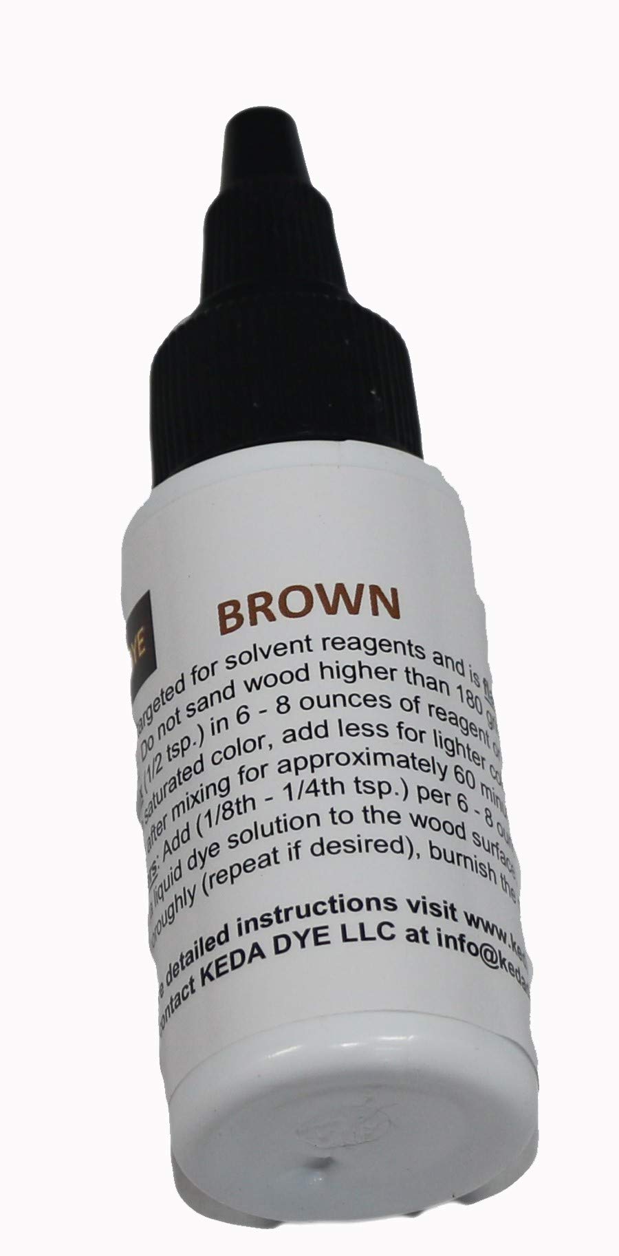 Brown Alcohol Based Dye - Walnut Brown Liquid Dye
