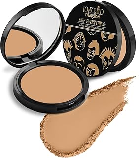 Lovechild Masaba Skip Everything Mattifying Compact Powder, Perfect Matte Finish, Oil Control, Pore Blurring &amp; Skin Repai...