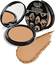 Lovechild Masaba Skip Everything Mattifying Compact Powder, Perfect Matte Finish, Oil Control, Pore Blurring & Skin Repair, Enriched with Vitamin E & Macadamia Oil, Tough Toffee (Deep) 9 g