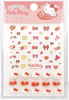 サンリオ ハローキティ 立体 ネイルパーツ ネイルデコセット ネイルアート ネイルデコ デコレーション 可愛い キャラクター 子供 大人 キッズ も使える シール