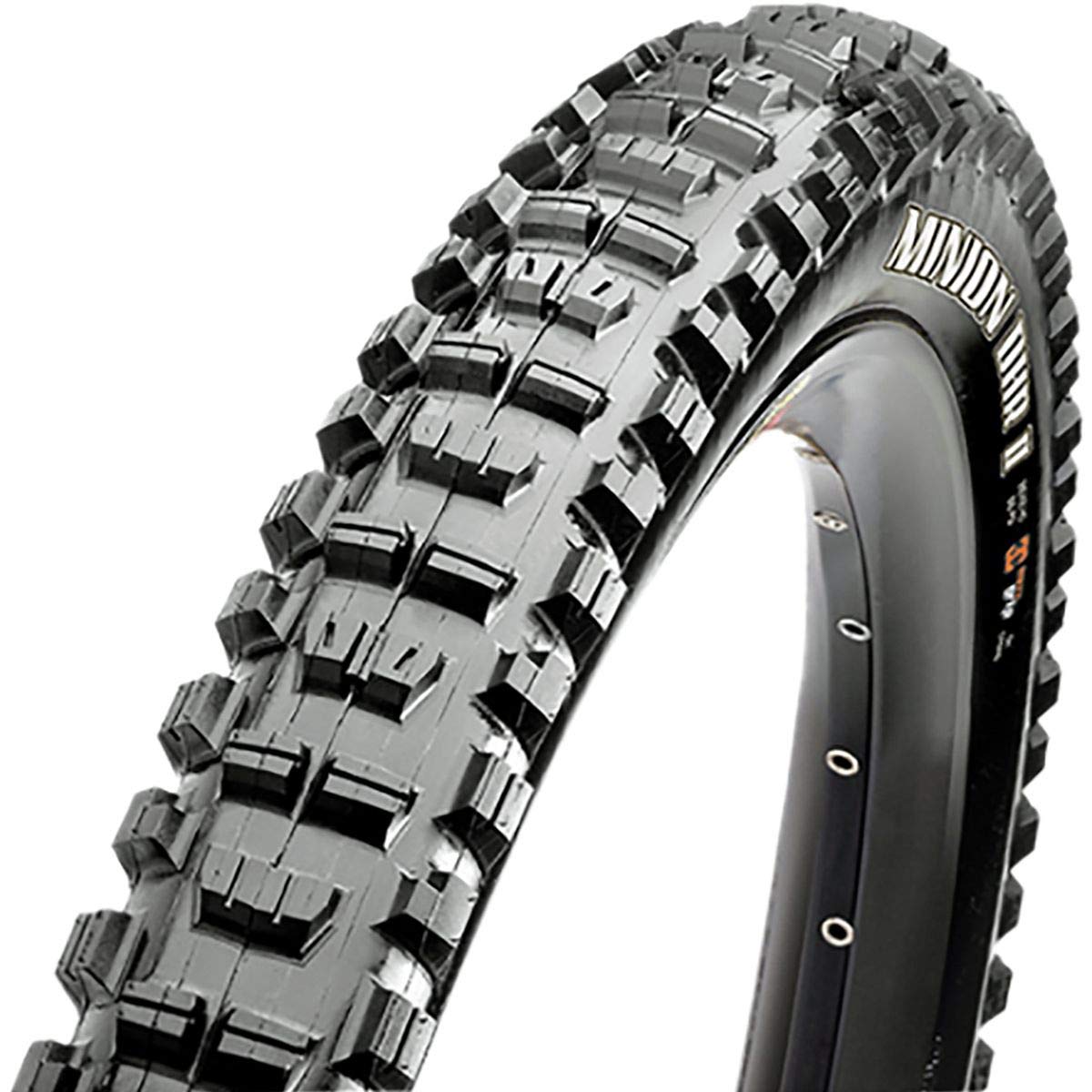 MaxxisMinion DHR II - 3C MaxxGrip - 27.5, 29 - DD, EXO, EXO+, DH - E25 Rating, Tubeless | Excellent Braking and Cornering Traction in Steep Terrain