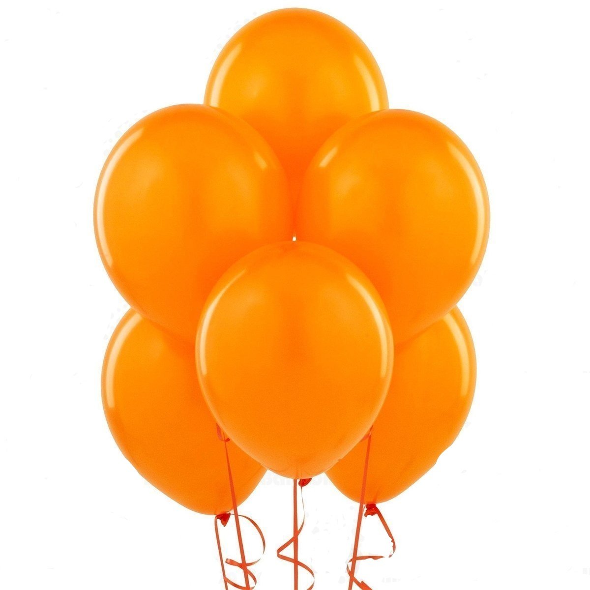 24 Inch Orange Latex Balloons (Premium Helium Quality) Pkg of 10