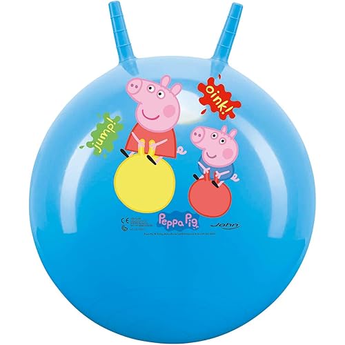 John Peppa Pig Kangaroo Ball (59575), Blue, 45 x 45 x 45 cm