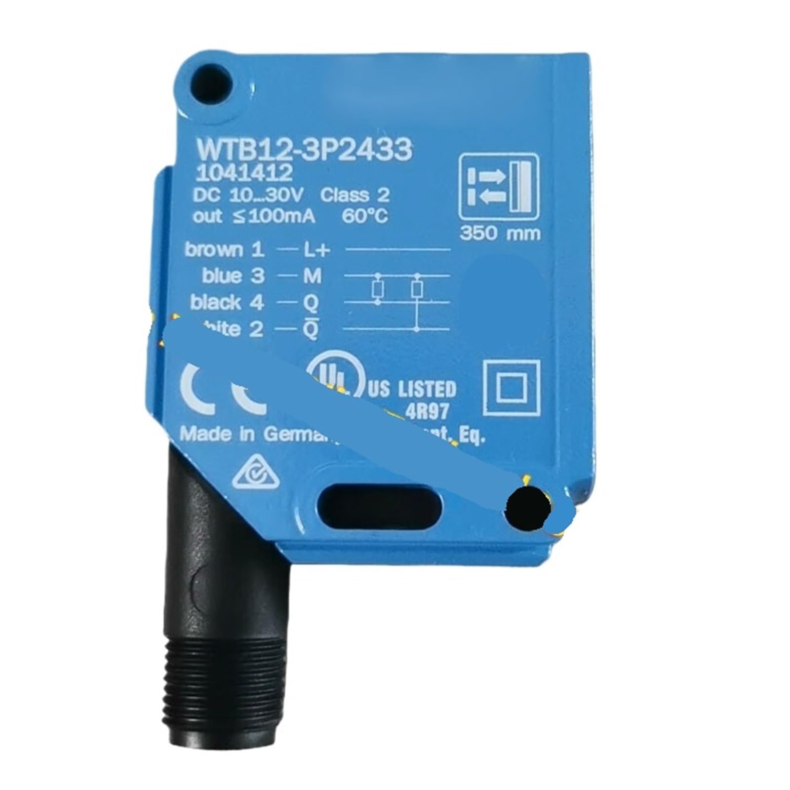 Capteur de Distance WTB12-3P2433 détecteur optique de proximité pour convoyeur automatique