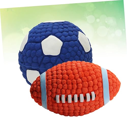 Miniatura 6 de balacoo Juguete chirriante para perros, juguete masticable para mascotas, 2 piezas, juguetes para perros pequeños, juguete para mascotas al aire