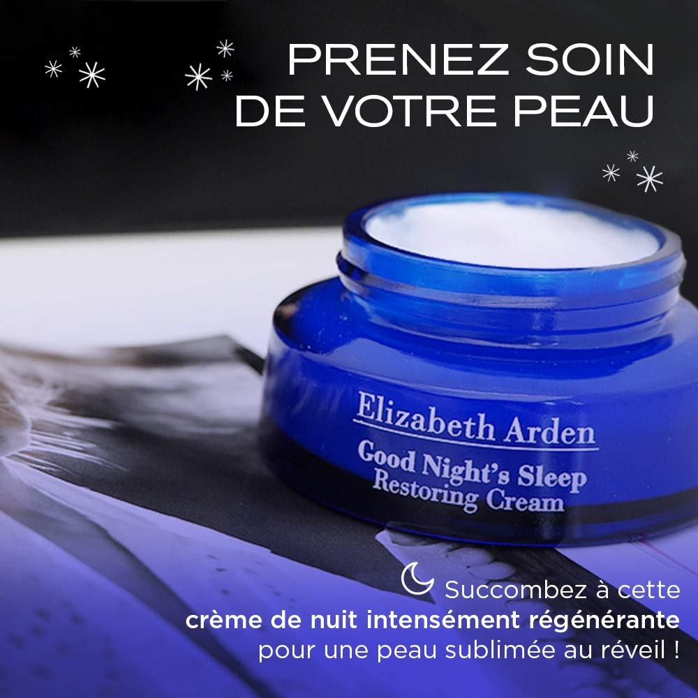 Elizabeth Arden, Visible Difference, Crème de nuit, Crème Hydratante Visage, Soin pour le visage Affinant, Skincare Anti-Âge, Pour tous types de peau
