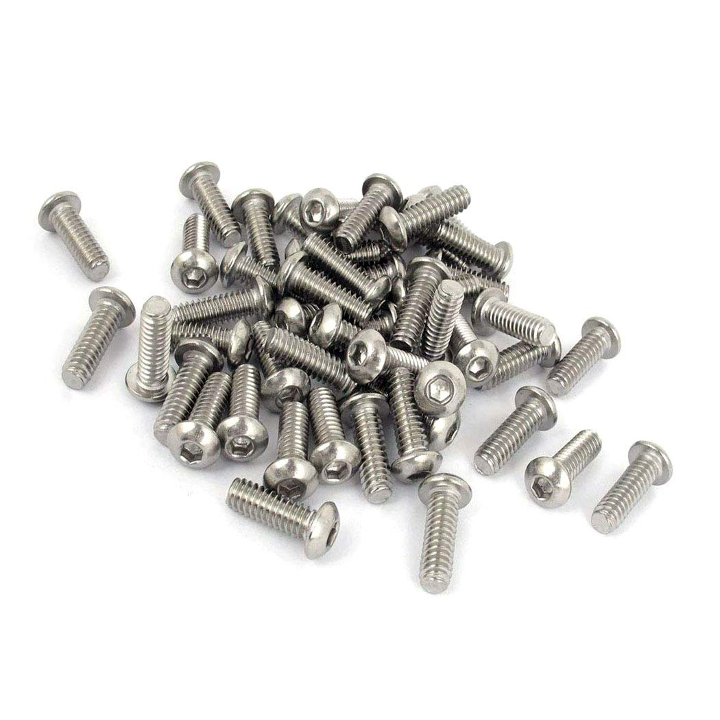 Viti Acciaio Grado 8 10-32 Ossido Nero Esagono Viti A Testa Bottone 10-32 In Acciaio Grado 8 - Finish Ossido Nero - Con Filettatura Fine Per Chiave Esagonale Viti Socket Cap Fine Thread - Foto 8