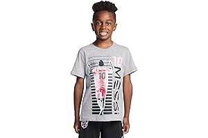 Messi Boys' Sleek and Chic Graphic Tee: Embrace the Legend's Style