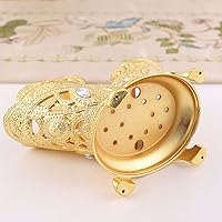 Vista 2 de Cabilock Soporte de utensilios de lujo para cocina, cesta de cubiertos, soporte de diseño decorativo