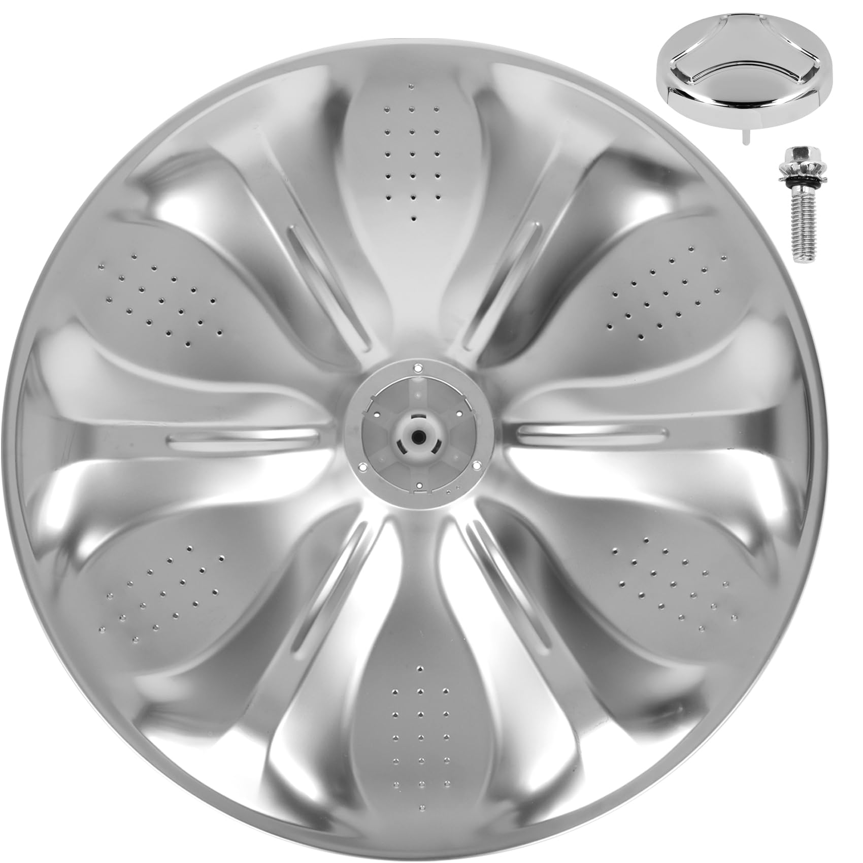 AGZ72909711 Agitator Plate With 5006EA3009B Washer Pulsator Cap Compatible with LG kenmore Sears Washer Replaces AGZ72909702 AGZ72909706 AP6800730 4873462 Compatible with ?WT1501CW WT5270CW WT4870CW