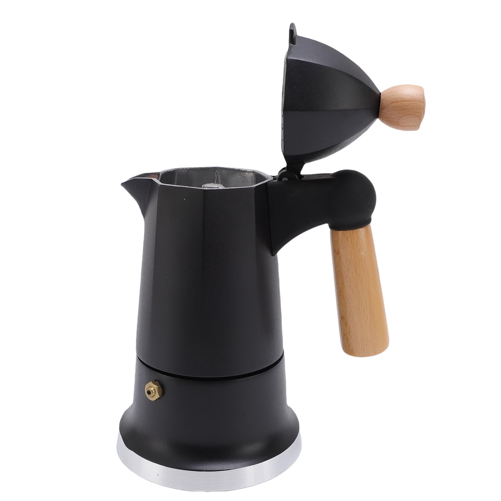 Bollitori per caffè da Piano Cottura Express 150ML 3 Tazze Caffettiera Caffettiera per caffè Pentola per Ufficio Domestico All'aperto (#2)