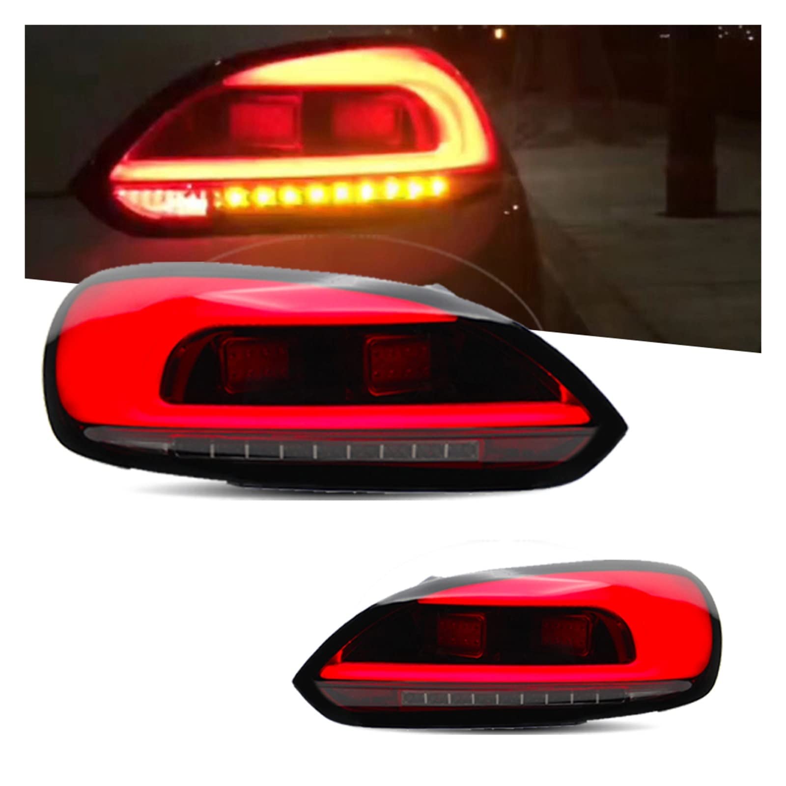 Amazon | テールライト VW シロッコ R LED テールライト 2009-2014 と