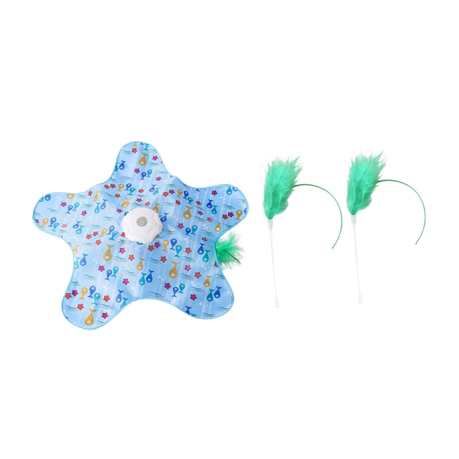 Mobile Caché, Jouet pour Chaton, Jouet Interactif pour Chats D'intérieur, Poisson