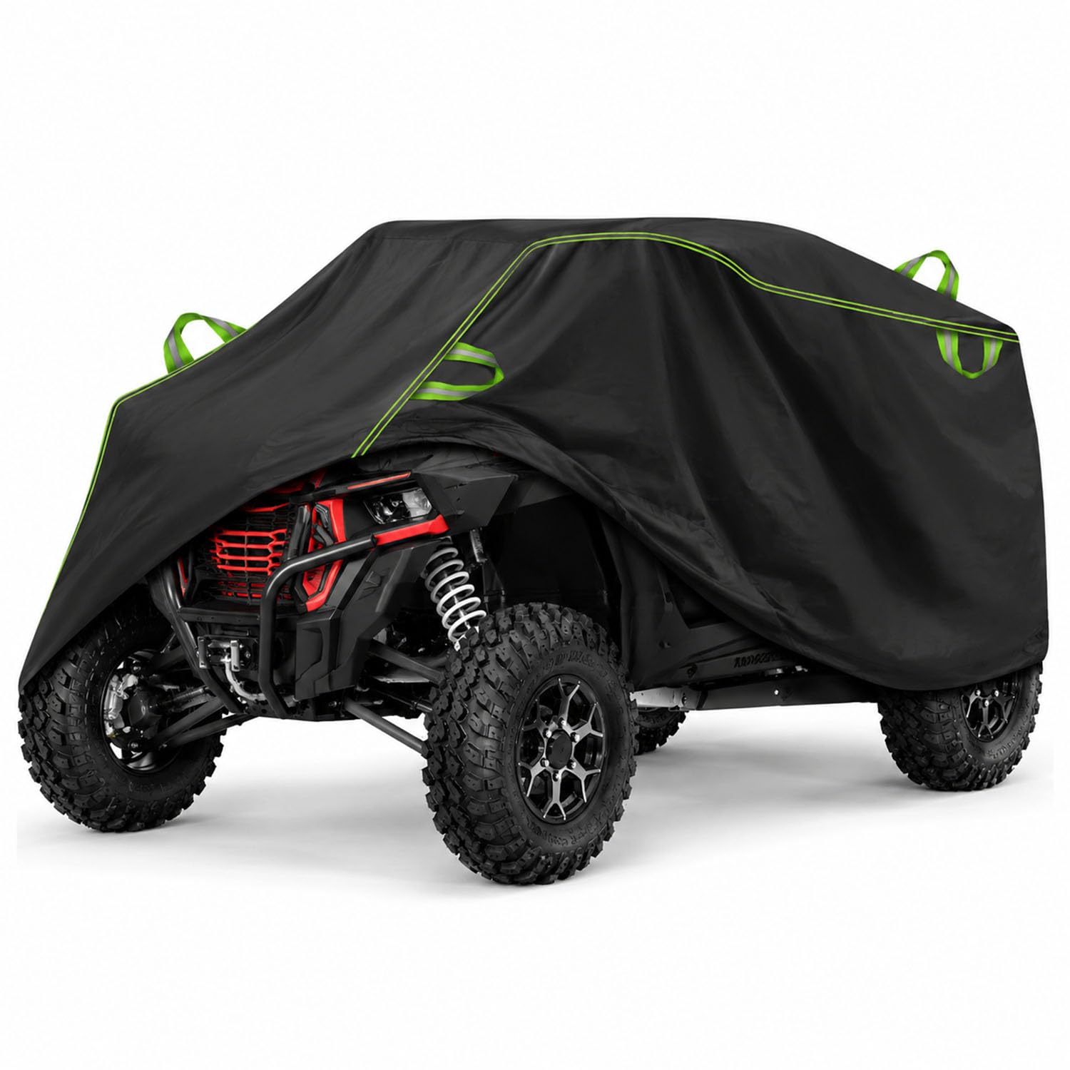Housse Quad Étanche Oxford ATV pour Kymco KXR 250 2003–2014 Bâche de Protection Extérieure Anti Pluie UV Poussière Neige avec Bandes Réfléchissantes
