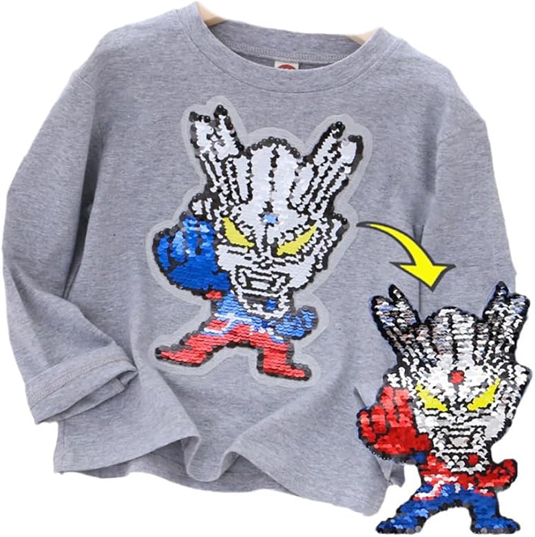 Amazon | [WIEWILY] 長袖tシャツ ロングtシャツ 子供服 ウルトラマン柄 