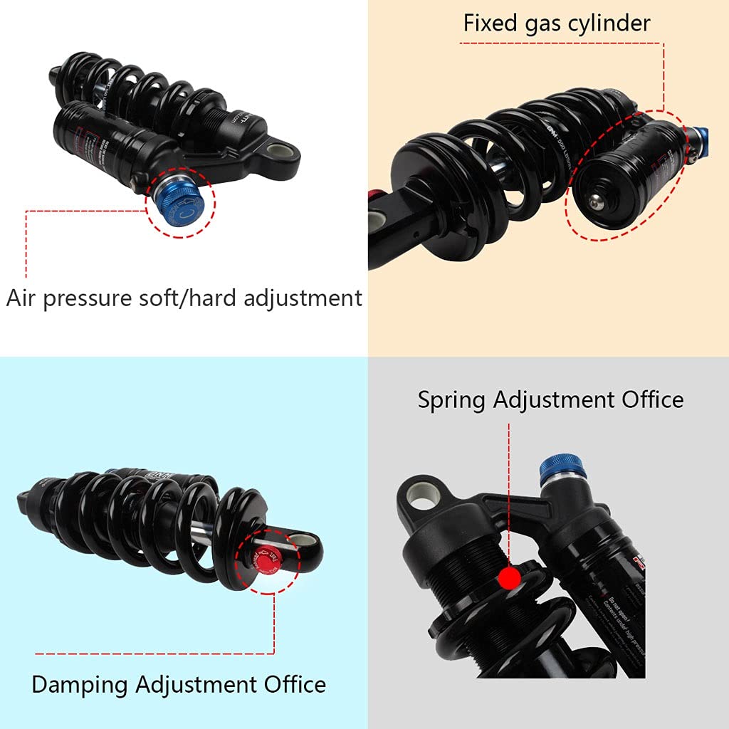 Amortisseur Arrière Pour VTT De Descente - Ressort Hydraulique 190/210/230 Mm - Pour VTT Et Vélos électriques