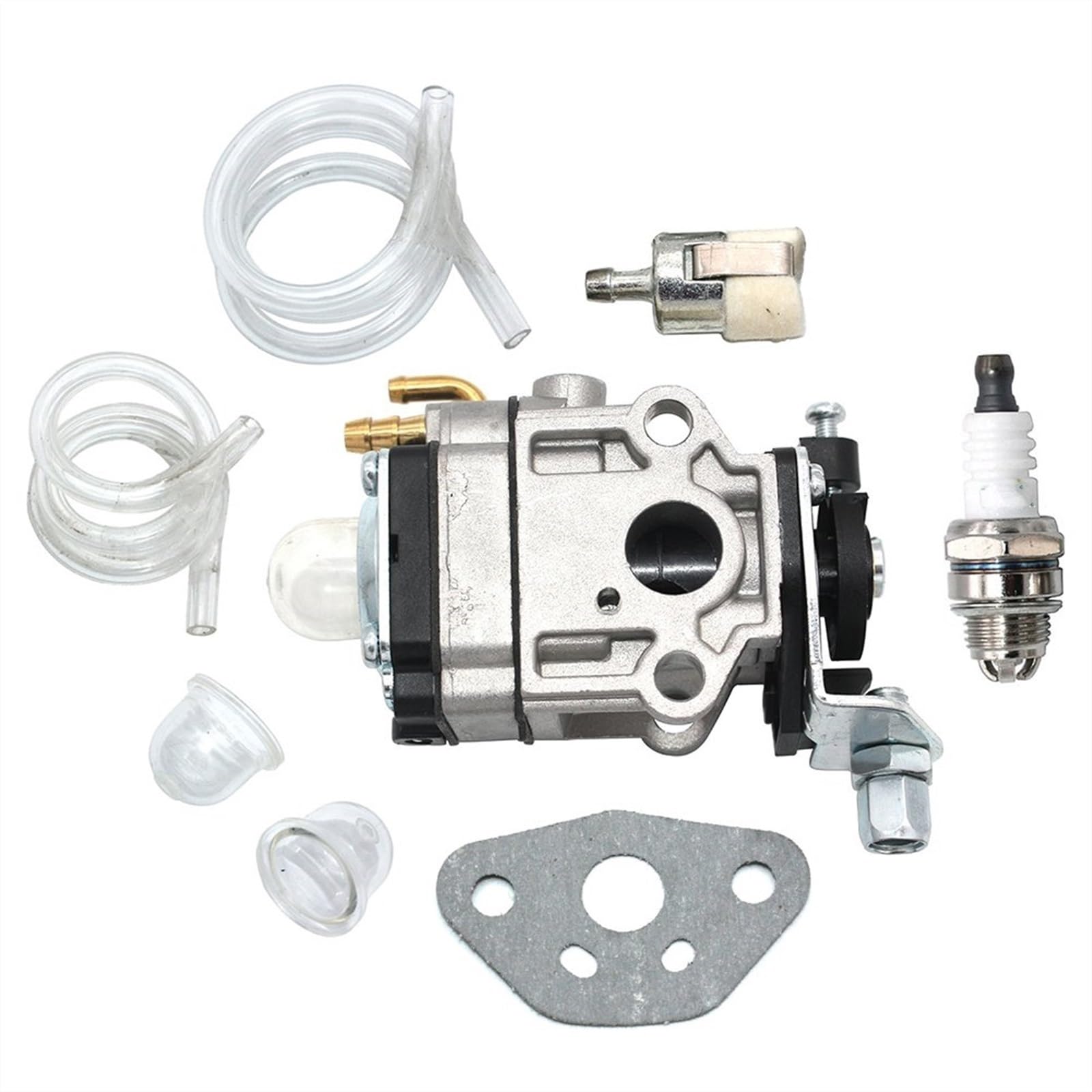 Conjunto carburador automóvil Carburador para 125E 125R 125LD 125RD 132L 132LD 132RD 132R Kit de repuesto desbrozadora