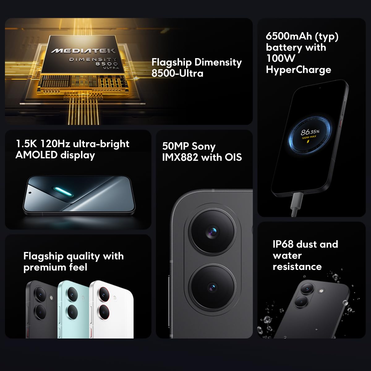 Amazon.com: XIAOMI Poco X8 PRO 5G Ai (Compatible with Tmobile Mint