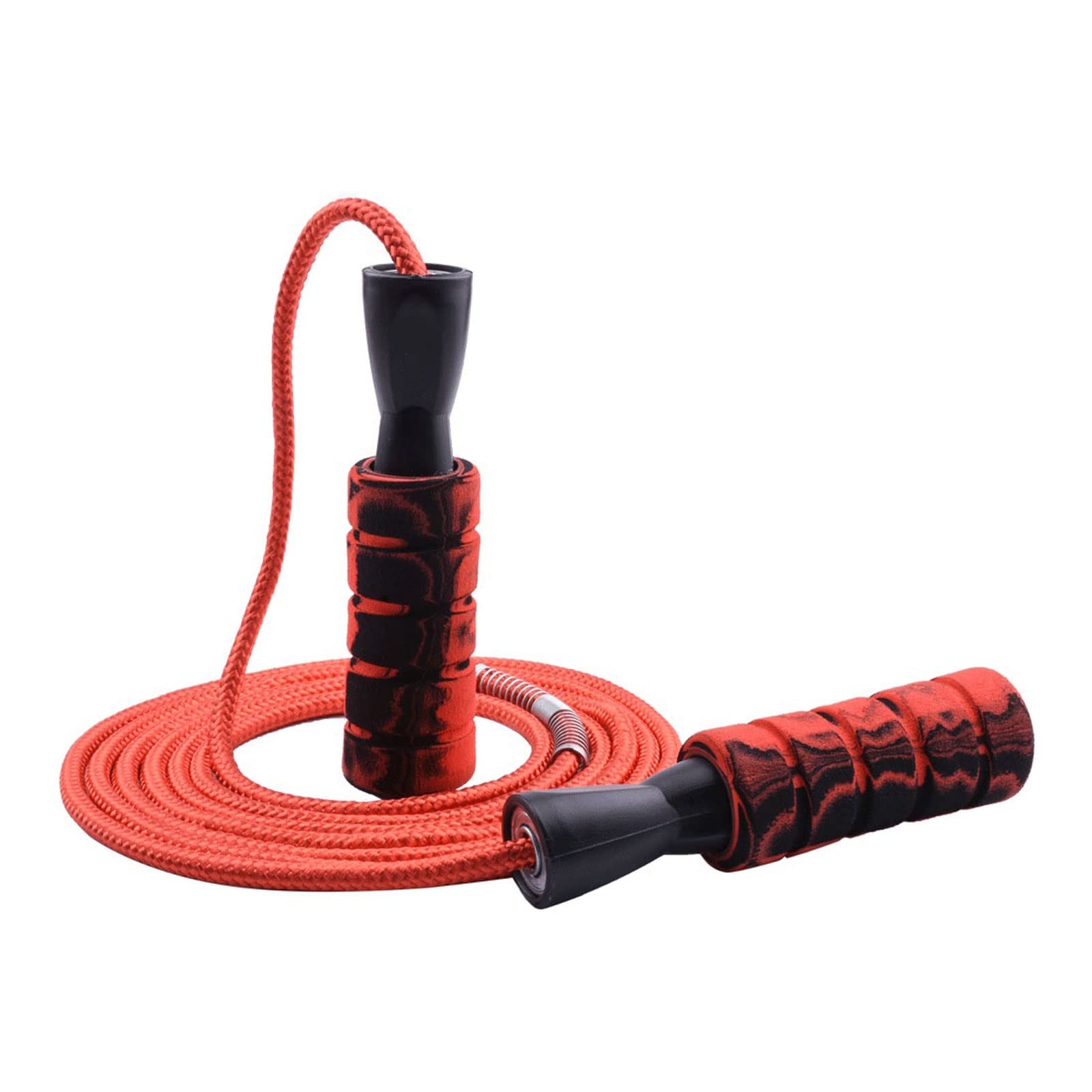 XIANGFATS Cuerda Saltar Speed Jump Rope Professional Men Women Cable de Gimnasio Alimento de Alambre de Acero omitiendo Cuerdas Ajuste de Fitness Cuerdas