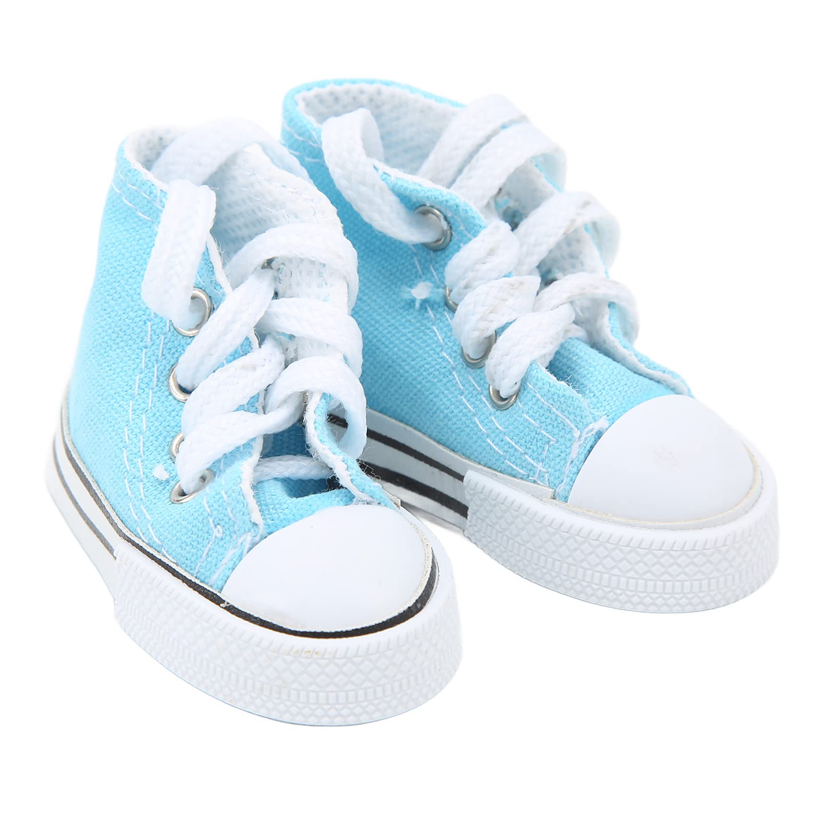 10 Paar Puppenschuhe, 3 Zoll, Puppen-Leinwandschuhe für 60 Cm Große Puppen, 1/3 BJD-Puppenschuhe, Zubehör