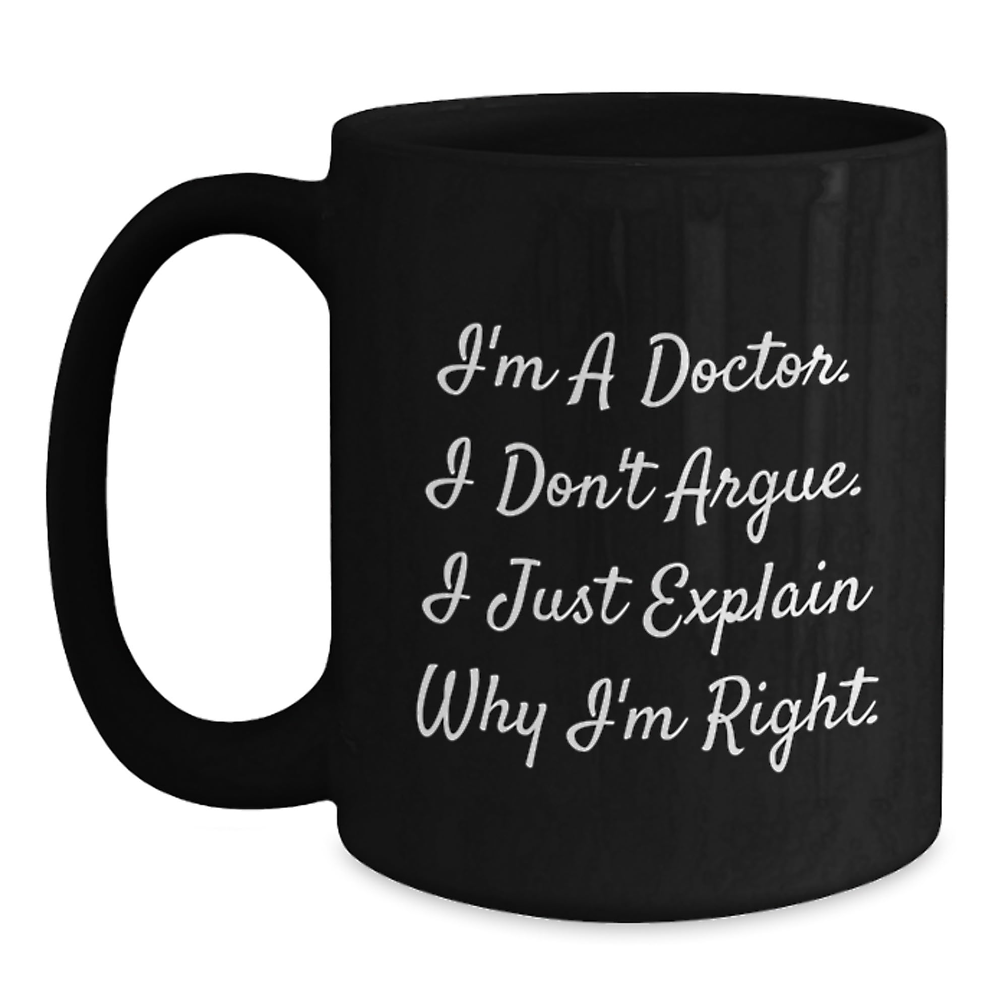 Funny Doctor Gifts from Friends — funny ceramic mug from ShopProudGifts