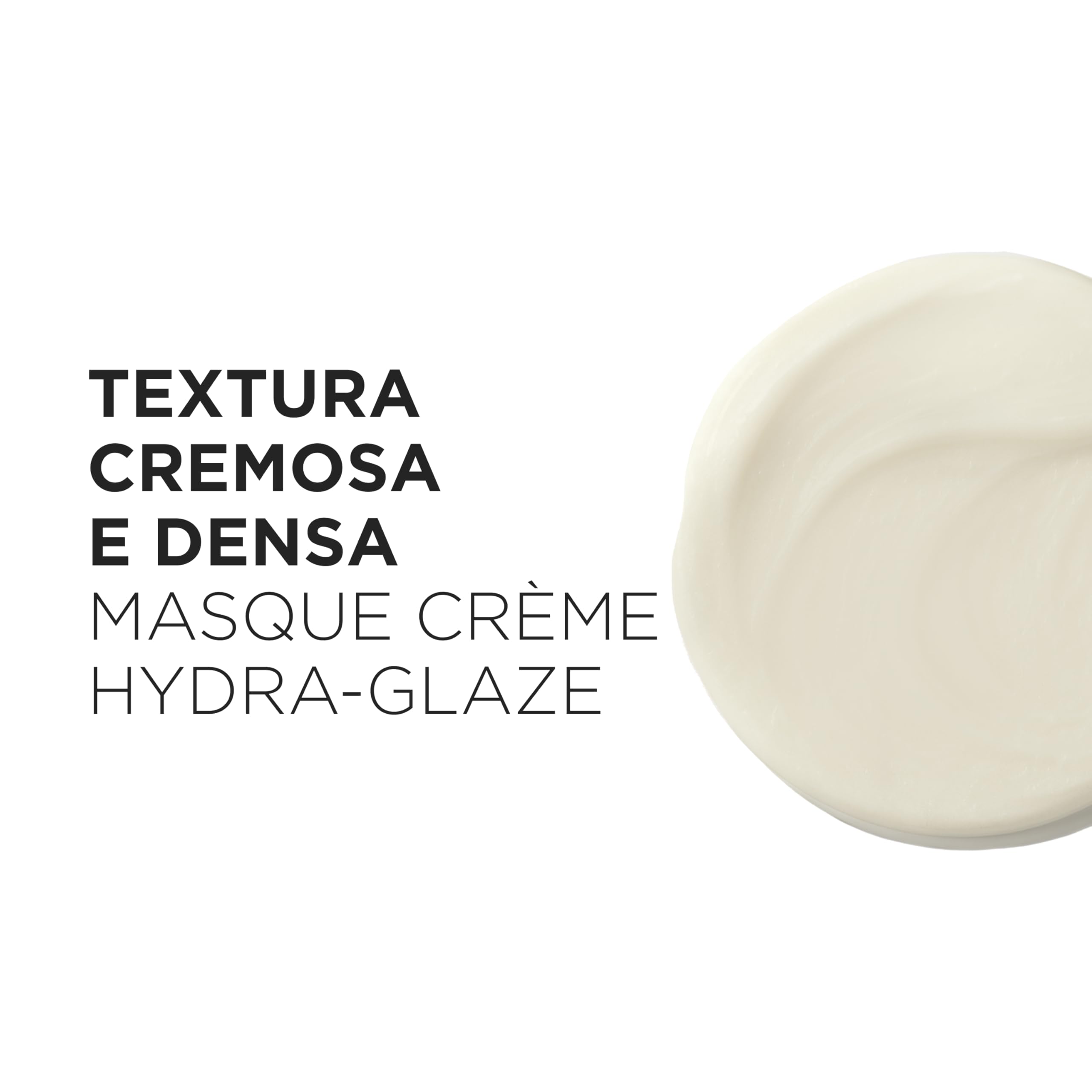 Kérastase, Gloss Absolu, Maschera per Capelli Spessi Tendenti al Crespo, Con Acido Glicolico, Acido Ialuronico e Olio di Rosa Canina, Masque Creme Hydra-Glaze, Formato Viaggio, 75 ml