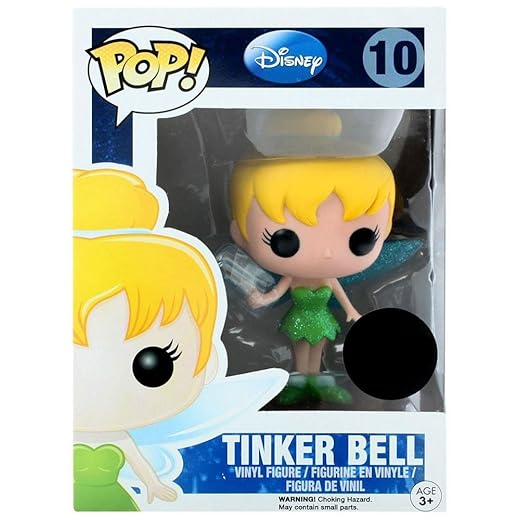 Funko Disney Pixie Dust Tinker Bell Glitter Pop Vinyl Exclusive