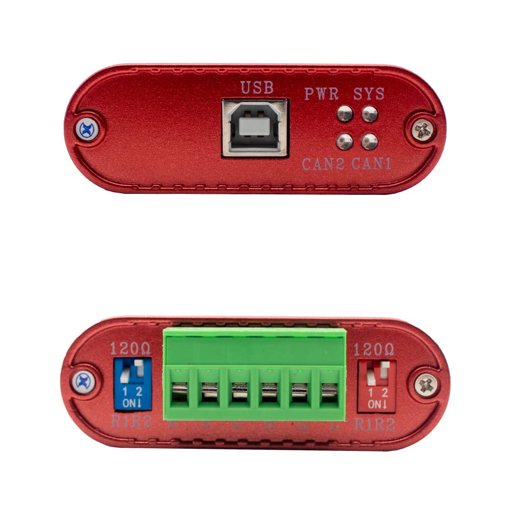 Canalyst II USB Zu Can Analysator, CAN Bus Konverter Adapter Unterstützung Zlg Canpro