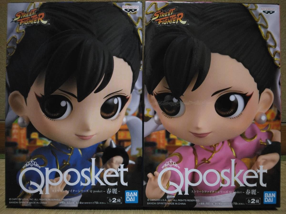 春麗 Qposket チュンリー 2体セット Qposket ストリートファイター春麗チュンリー・キャミィ2種新品
