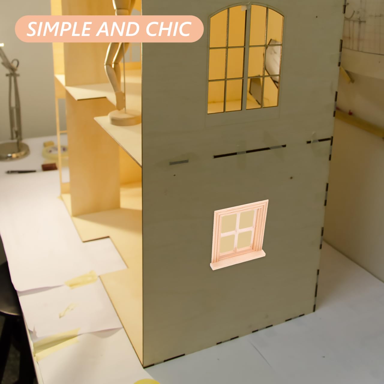 Generic Fenêtre De Maison De Poupée, Décoration Micro-Paysage