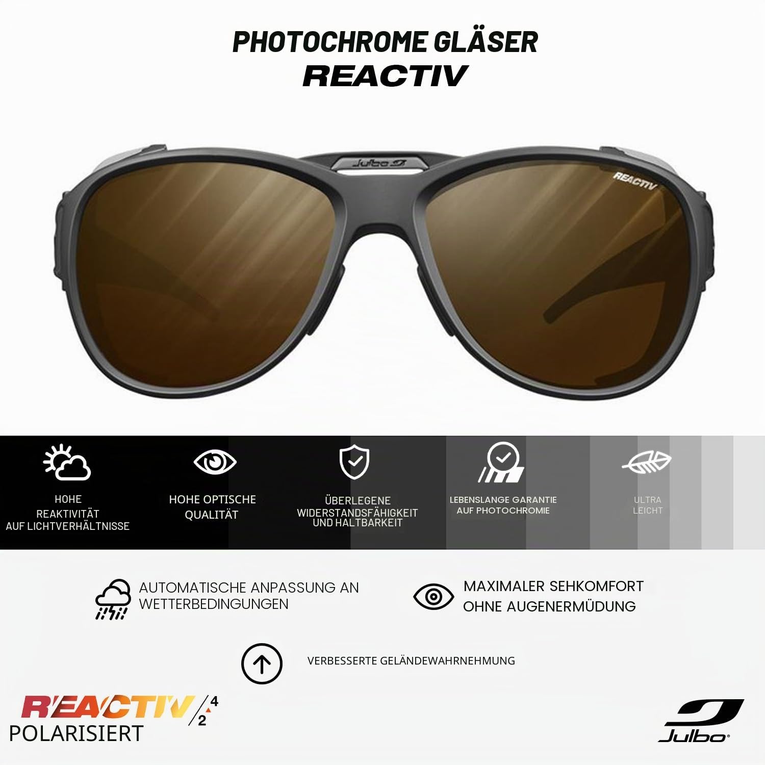 Julbo Unisex Explorer 2.0 Sonnenbrille (1er Pack)