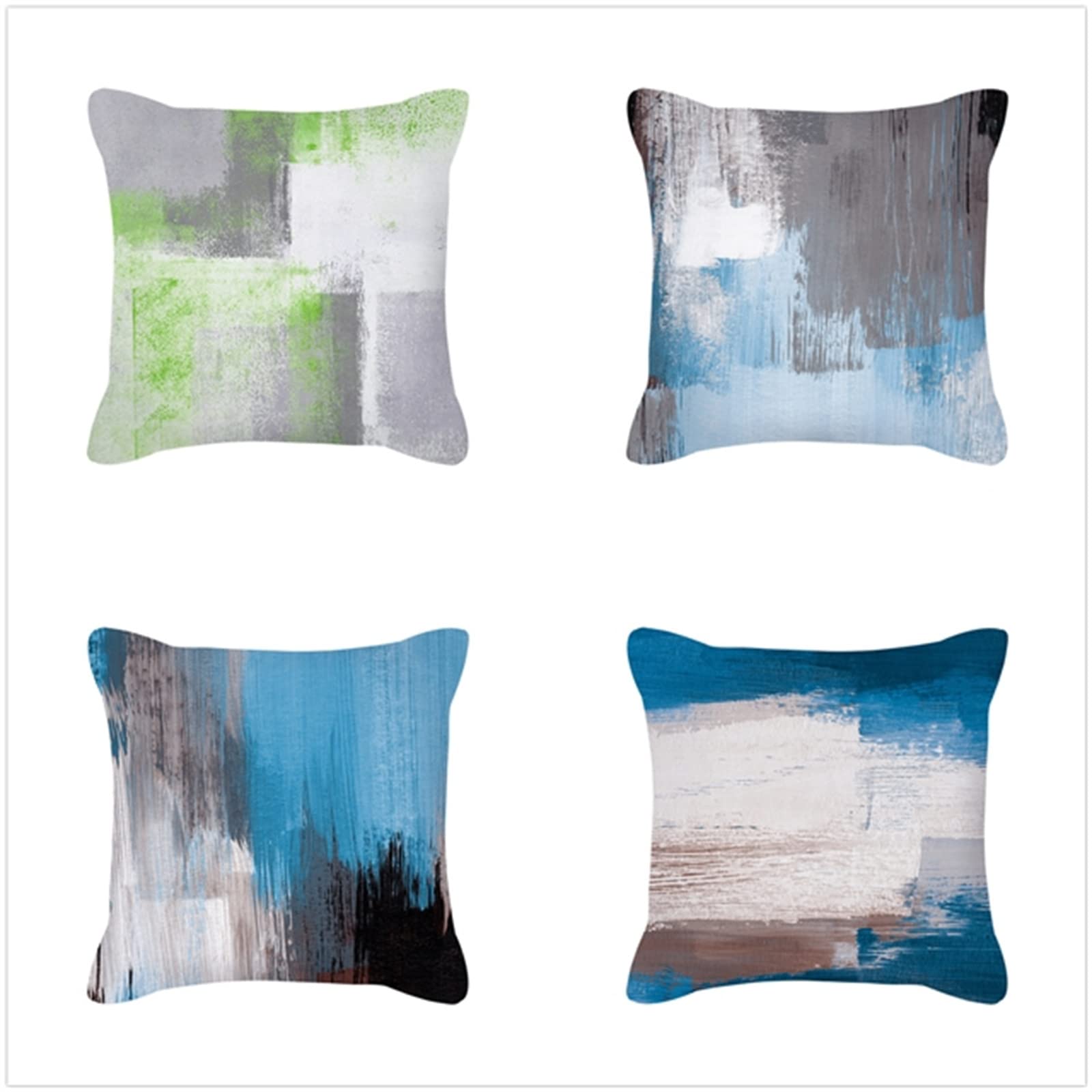 Poszewka na poduszkę 60 x 60 cm, zestaw 4 szt., styl boho, dekoracja do salonu, sypialni, pokoju, poszewka na poduszkę z ukrytym zamkiem błyskawicznym, poduszka na kanapę, poduszka na sofę, Boże