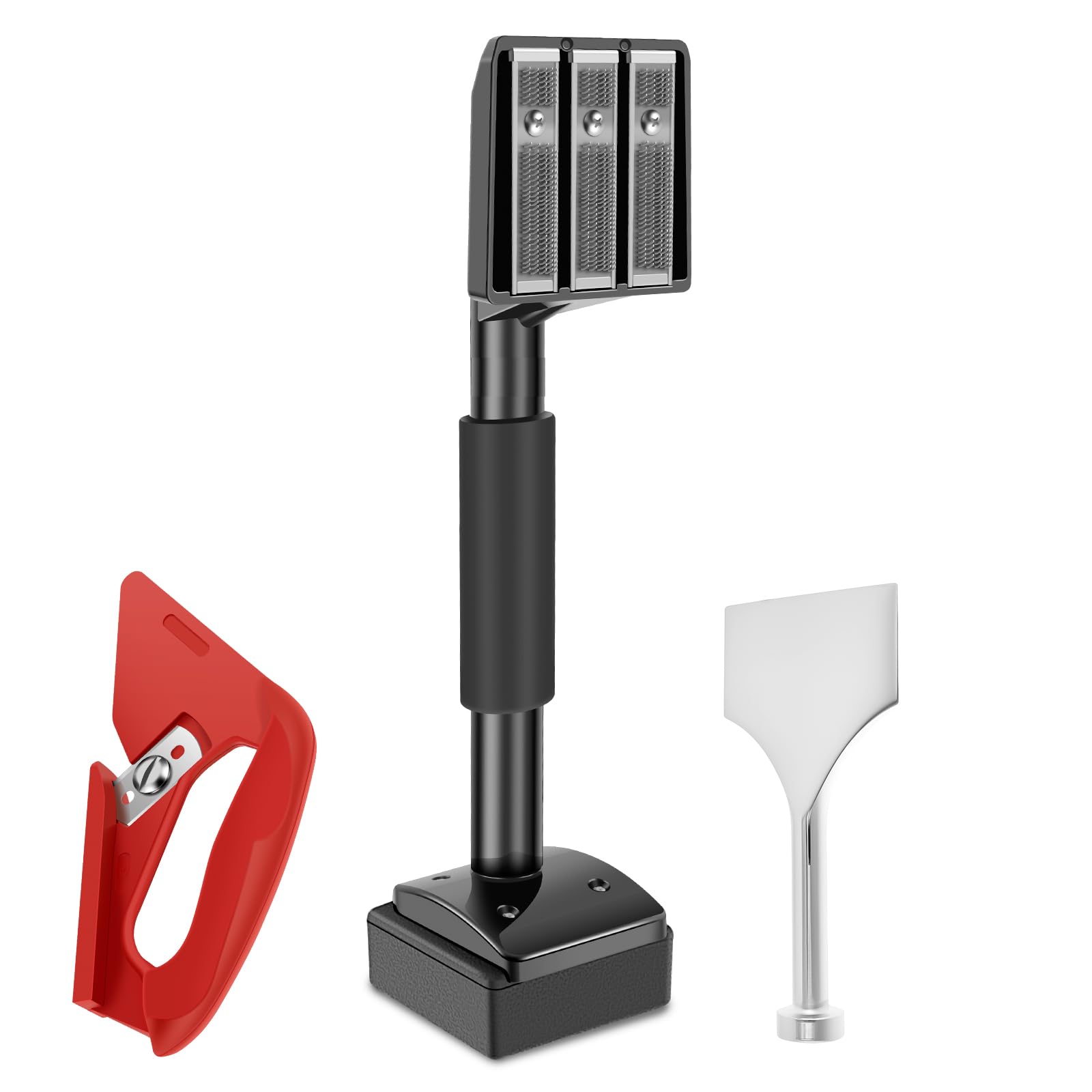 Kit tensor de moqueta ajustable con herramienta de recortador de moqueta + recortadora de moqueta Herramienta de instalación de alfombras esenciales