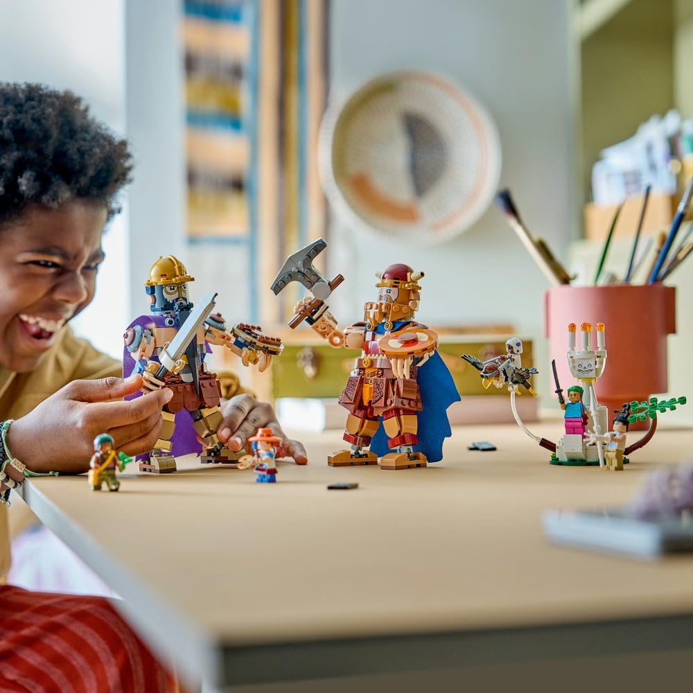 LEGO ONE PIECE Dorry kontra Brogy — Giganci z Little Garden 75644 | Scenka ONE PIECE, zestaw akcji, prezent dla fana anime 9+, 733 elementy