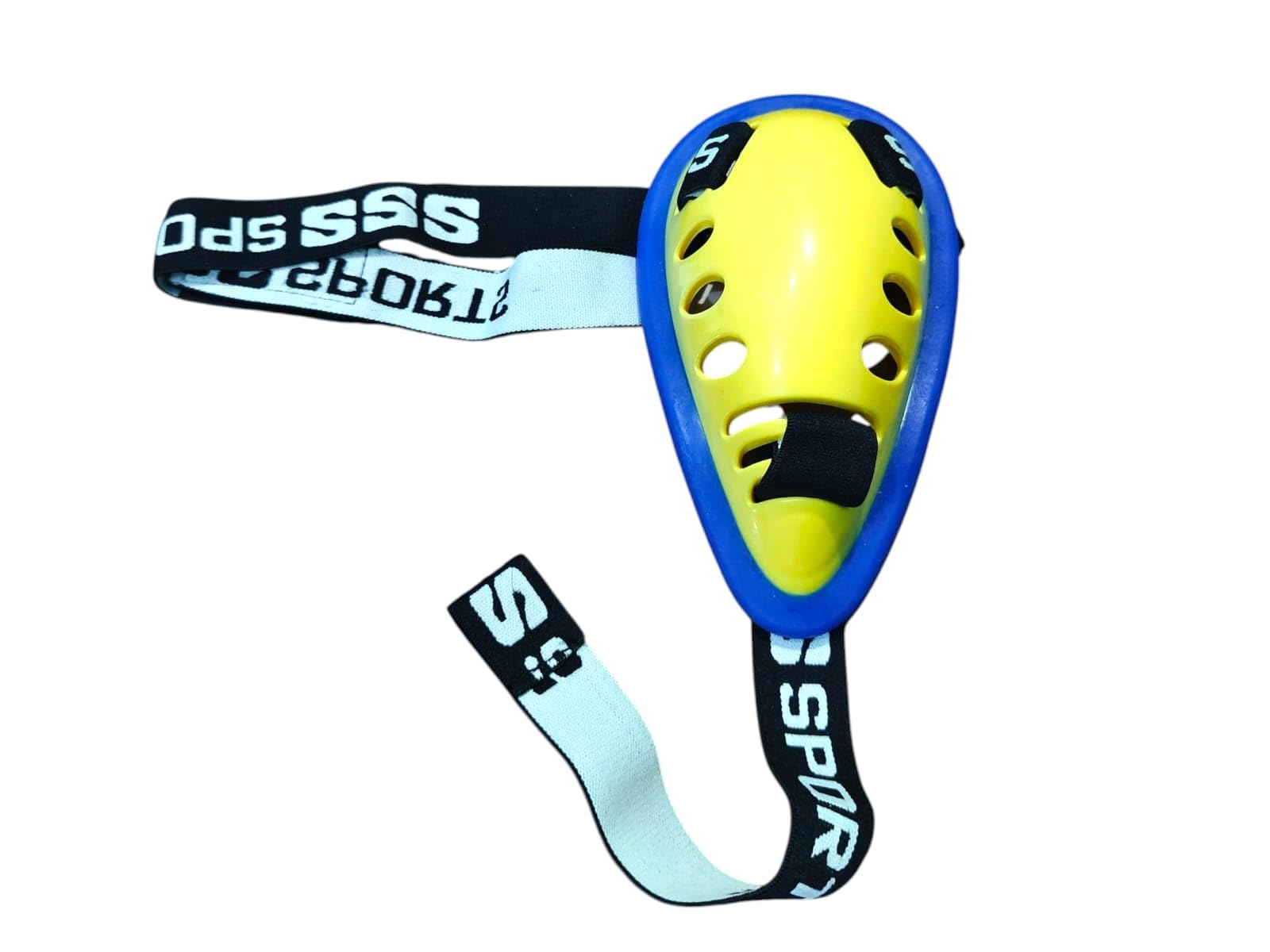 KR Cricket Abdominal Guard with Adjustable Waist Strap for Adults|Extra Soft Rubber Edges (Mens, Yellow) Sold by KR (Mens)