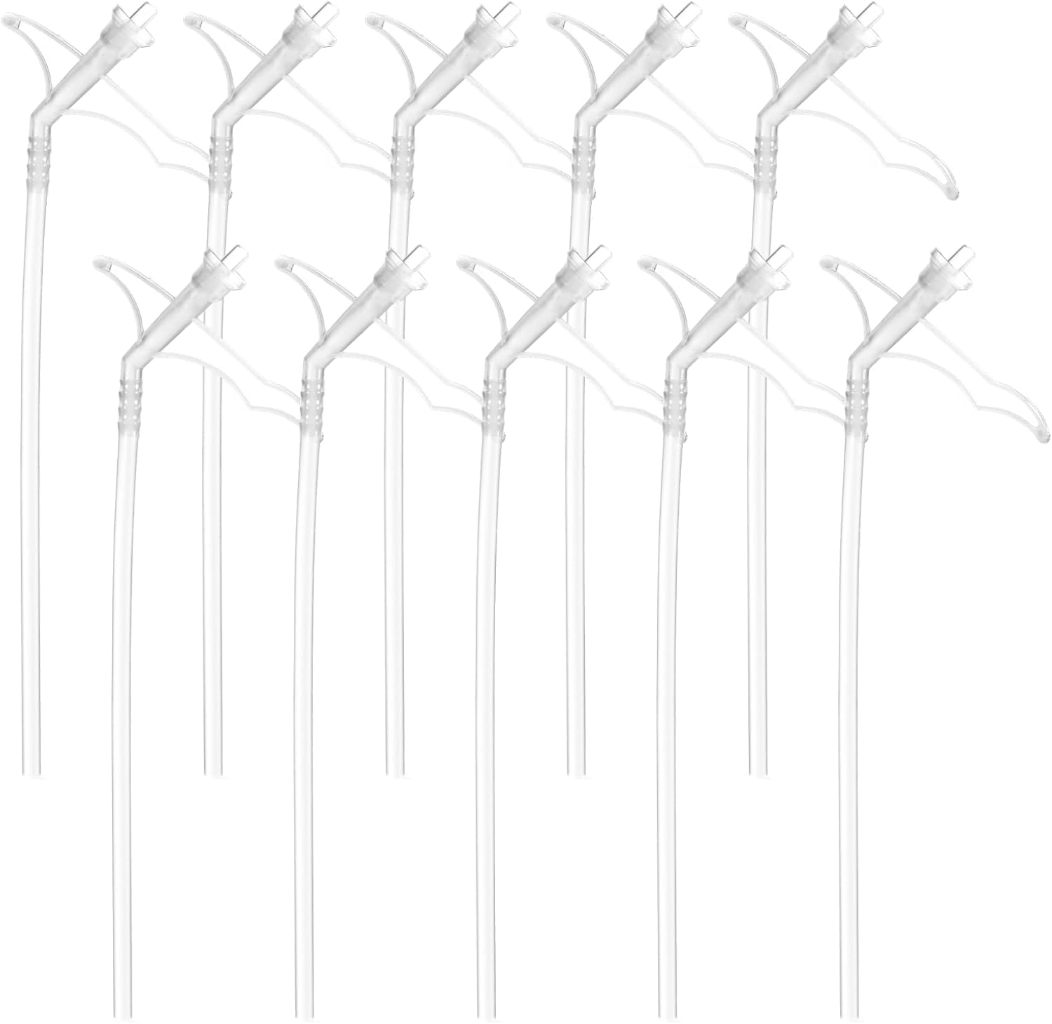 10Pcs Attractive Expanding Foam Nozzles Spray Foam Replacement Tube for DIY Spraying as Shown Industrial Adhesives