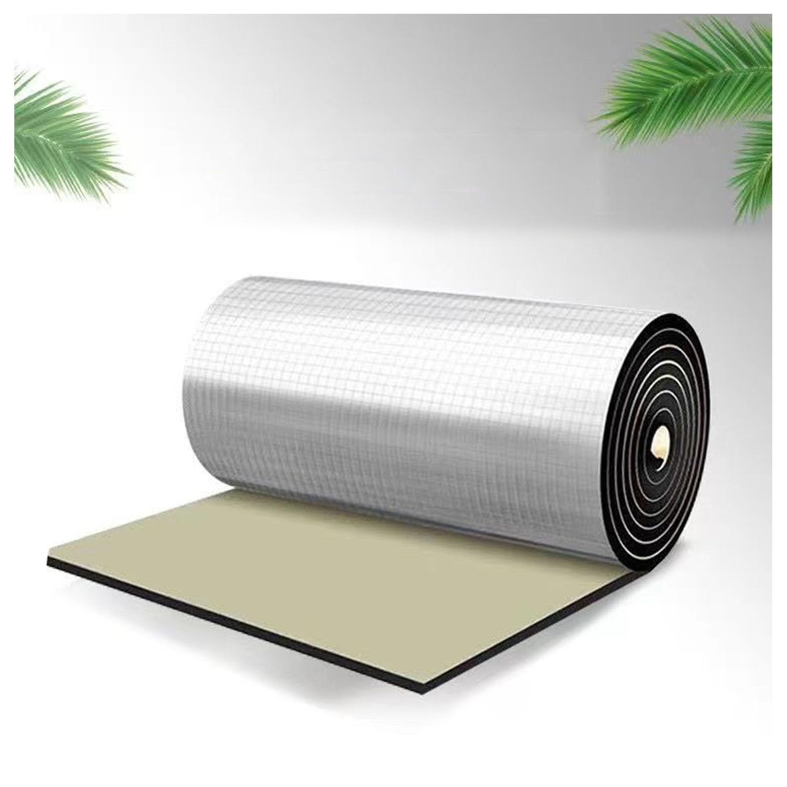 Car Sound Deadening Mat Camper Van Insulation Foam Sound Proof Floor Roof Deadening/Roll Foil Car Insulation Self-Adhesive Heat Pads for Effective Noise(30MM(THK),1*10m/3.2*32.8ft)