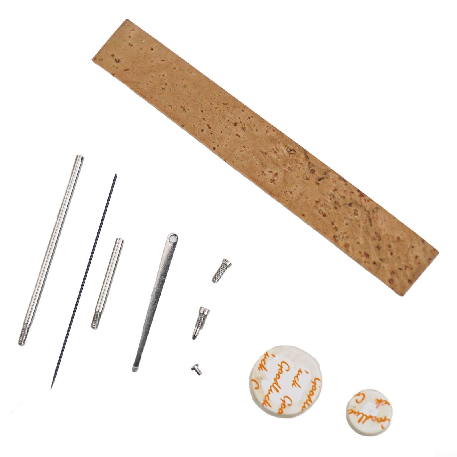 Kit de reparación de clarinete que incluye tornillos de repuesto y resortes para restauración de mecanismo de llave de clarinete Sib