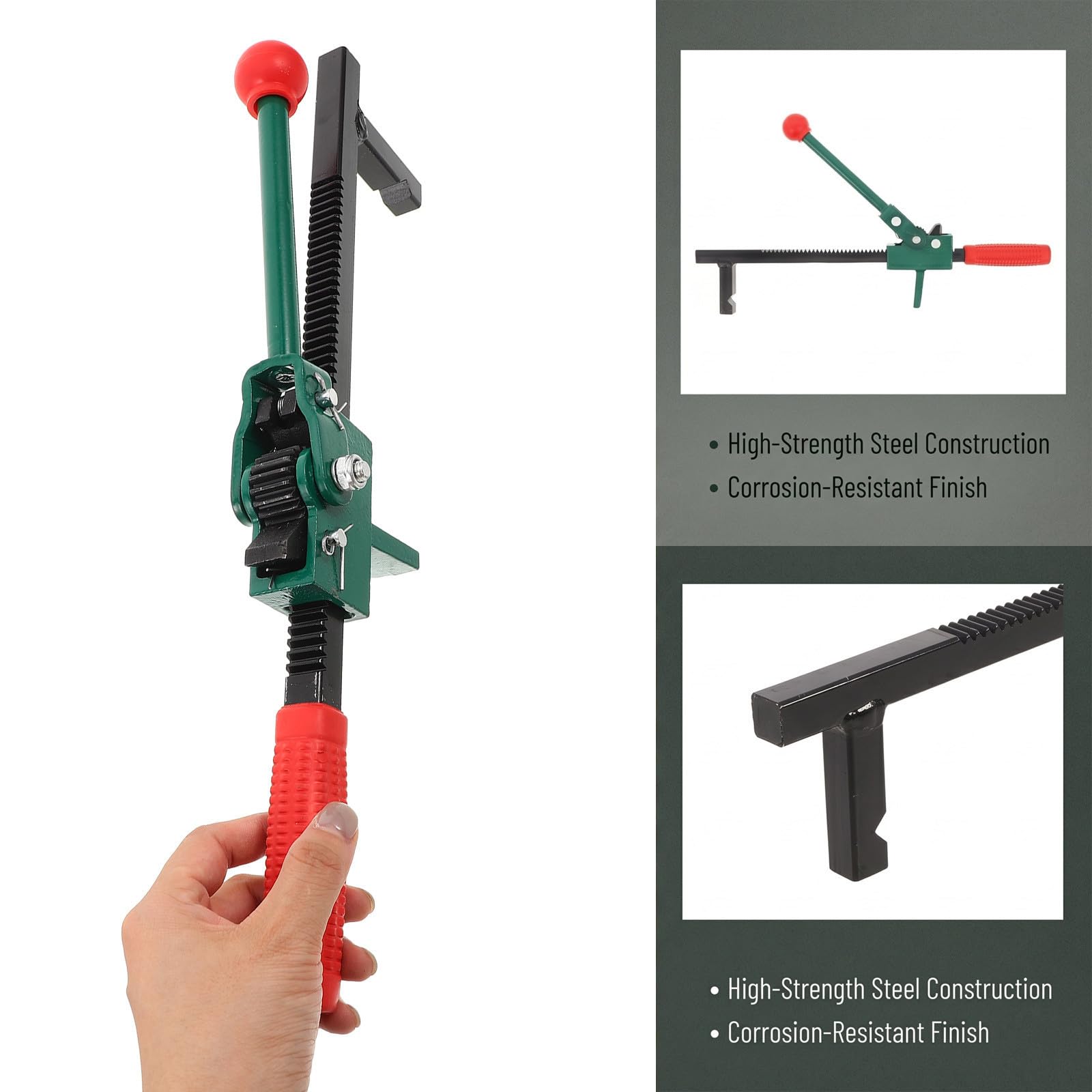 VILLCASE Tendeur de Grillage en Acier Inoxydable Facile à Installer Noir Empêche L'affaissement du Fil pour Clôtures en Treillis Métallique pour Terrains de Sport en Extérieur