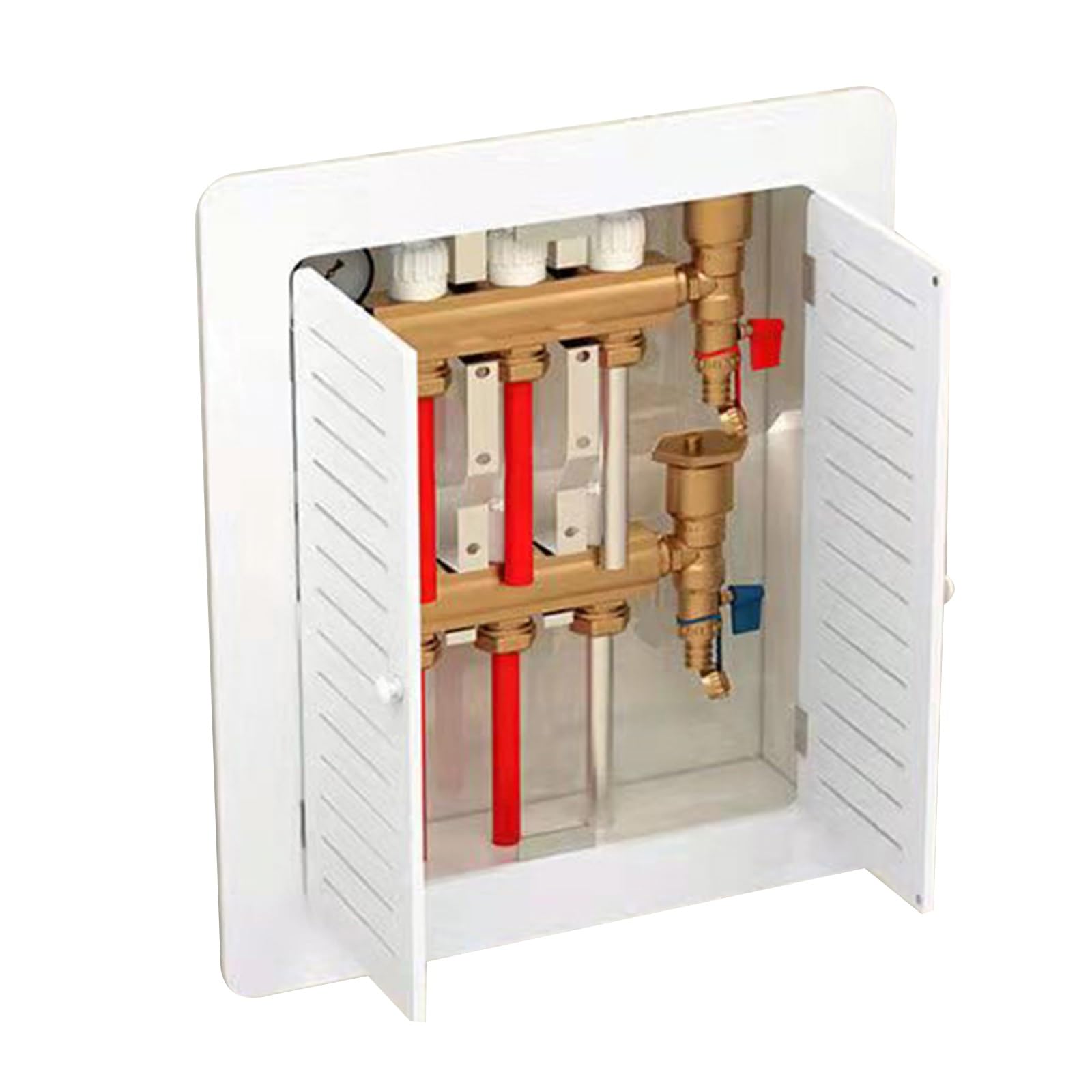 Cache-radiateur en PVC à grille creuse pour une diffusion optimale