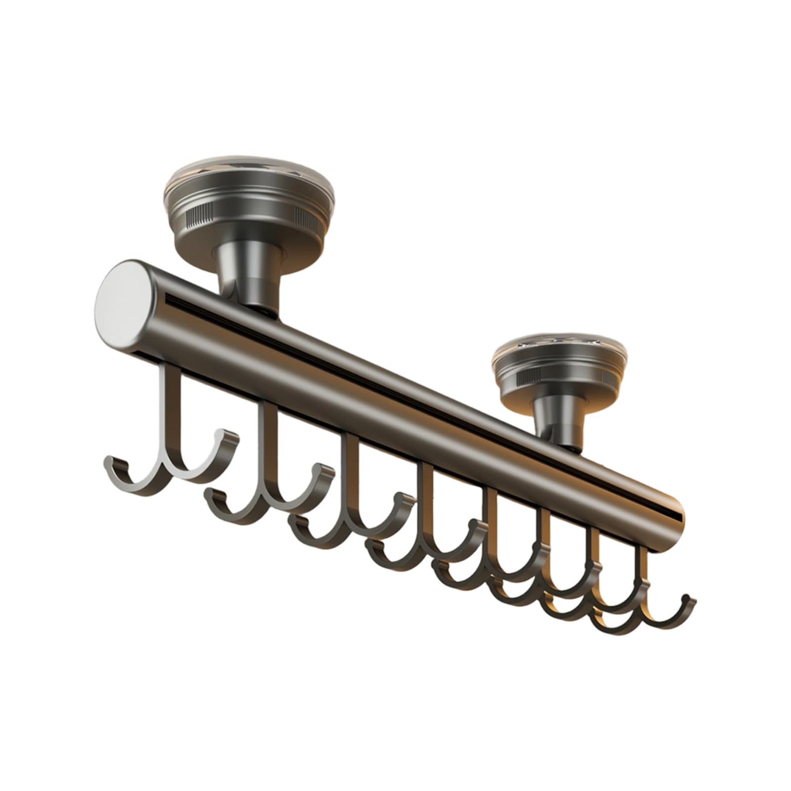 NVOQILIN Multifunctional Suction Cup Hanger Pull Out Organizers for Hanging Clothes Accessories in Living Room Space Efficient Wardrobes Slide Rails